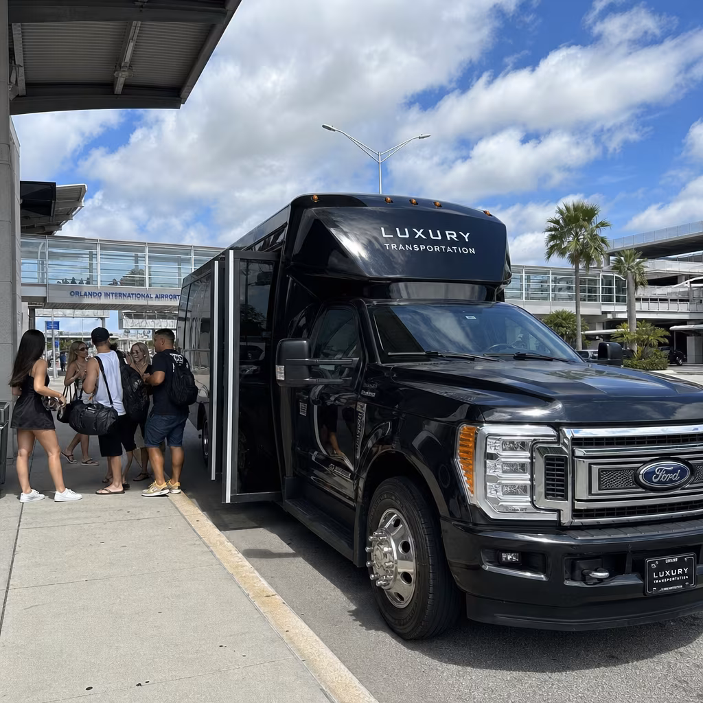 Rent a Bus to Orlando International Airport