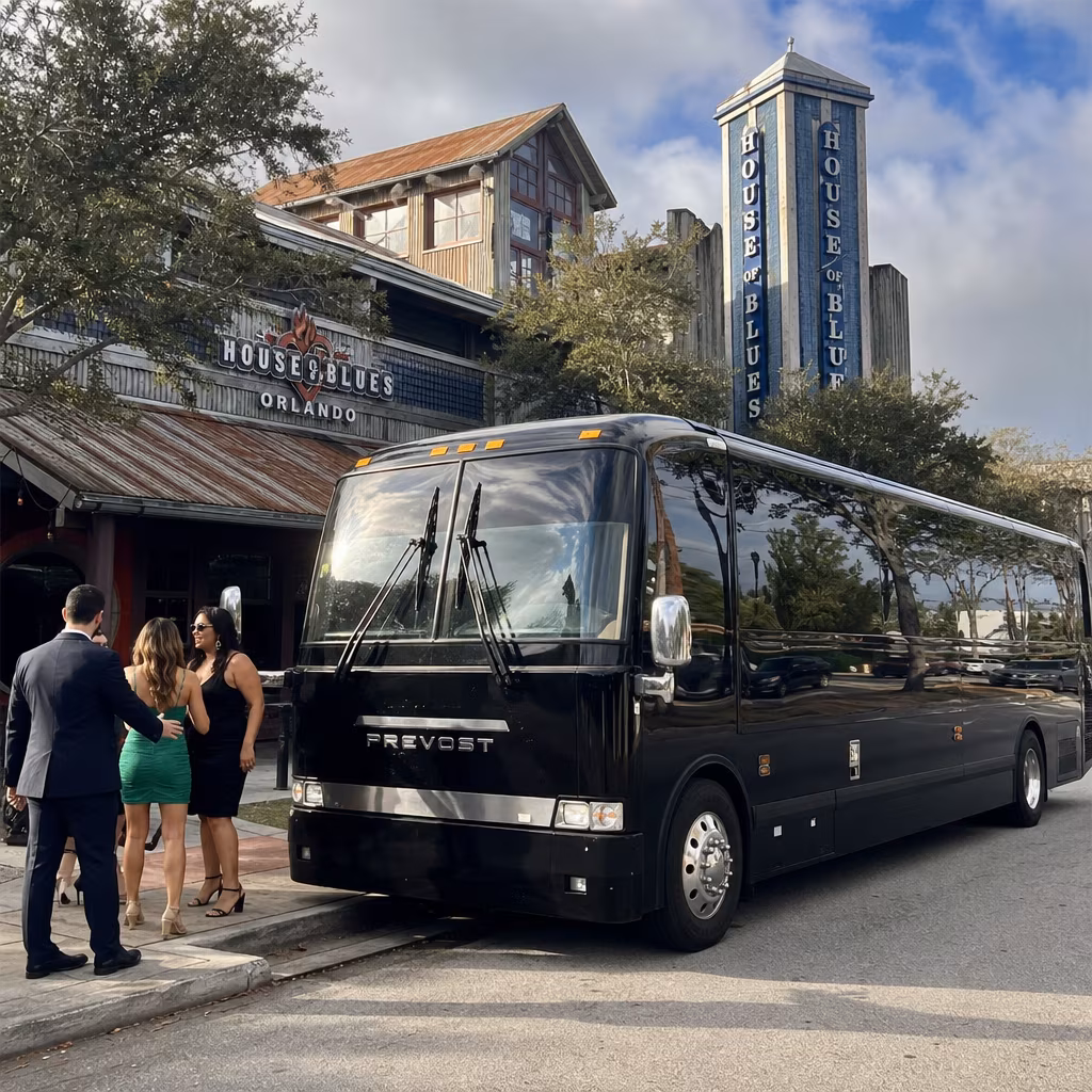 Rent a Bus to House of Blues Orlando