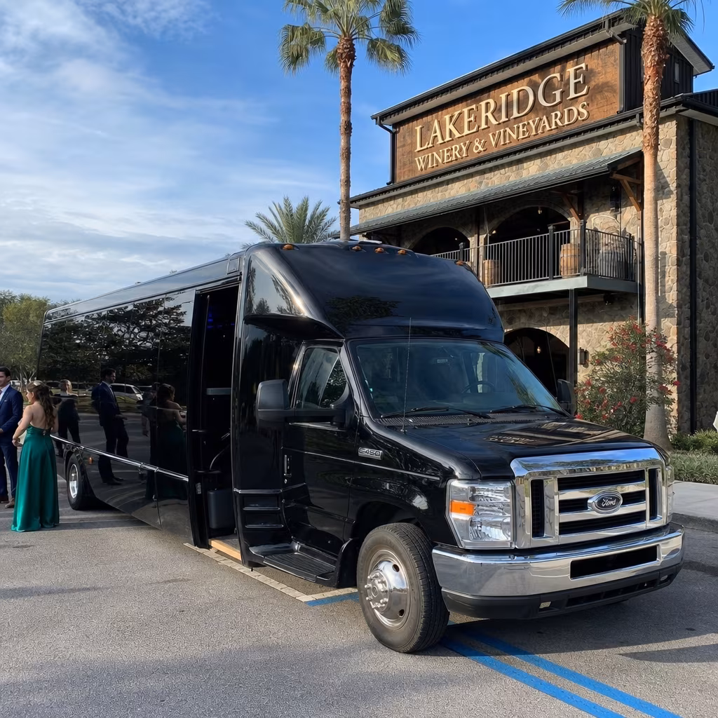 Rent a Bus to Lakeridge Winery & Vineyards