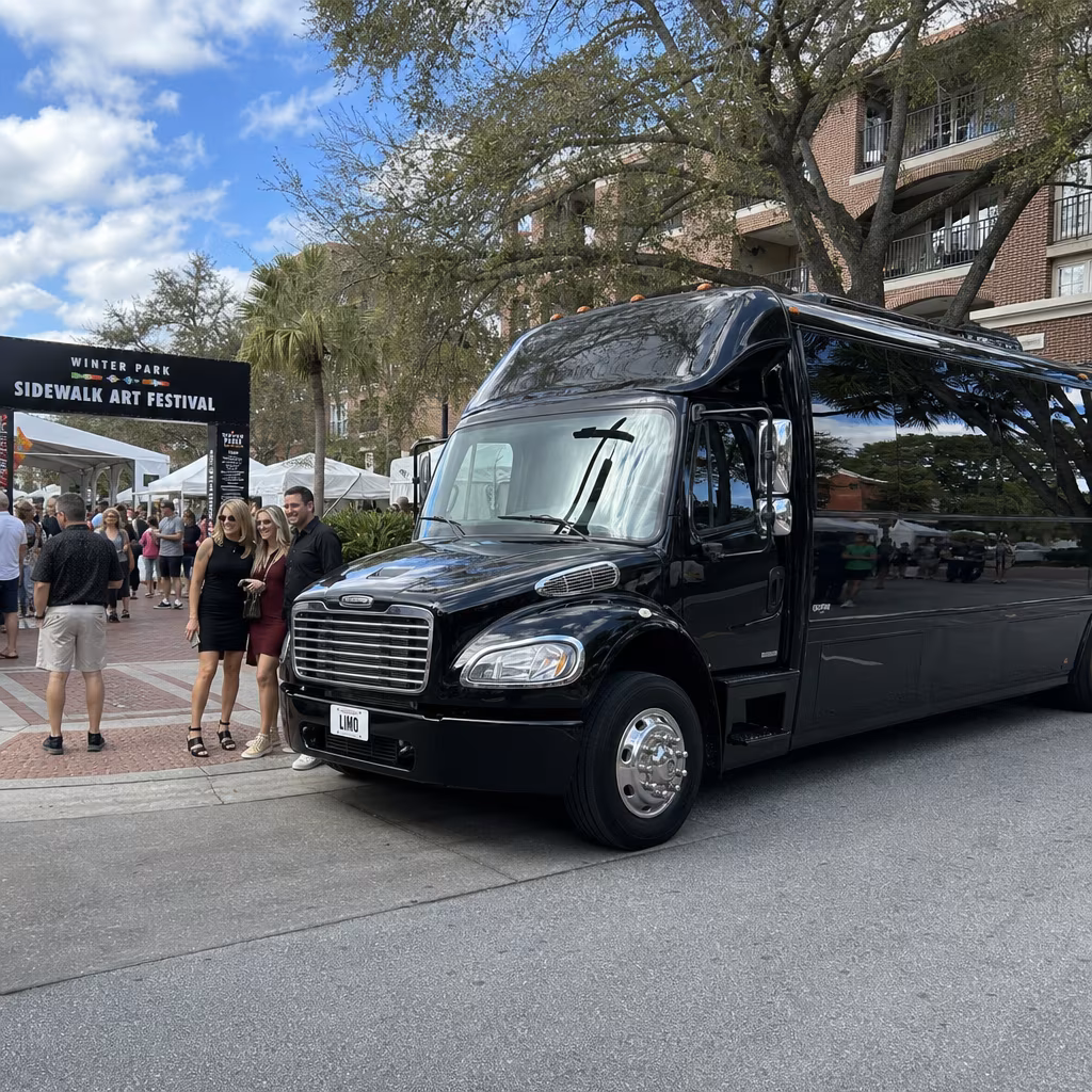 Rent a Bus to Winter Park Sidewalk Art Festival