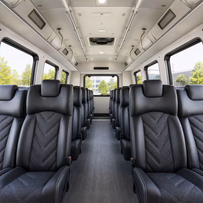 minibus interior