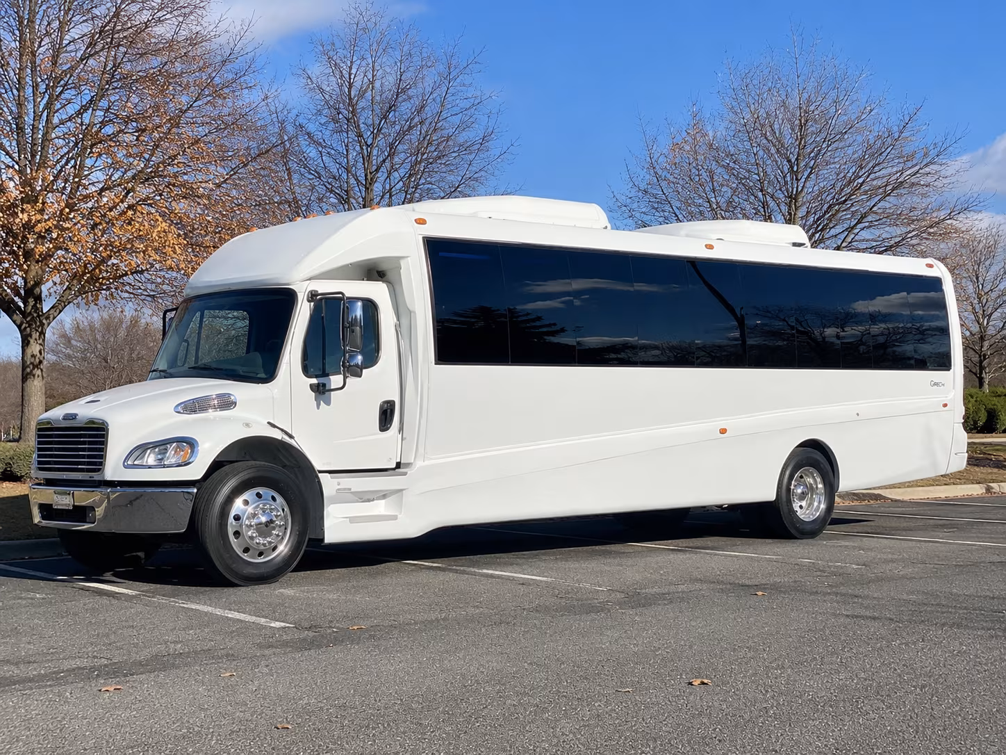 Orlando Bachelor & Bachelorette Transportation party bus exterior