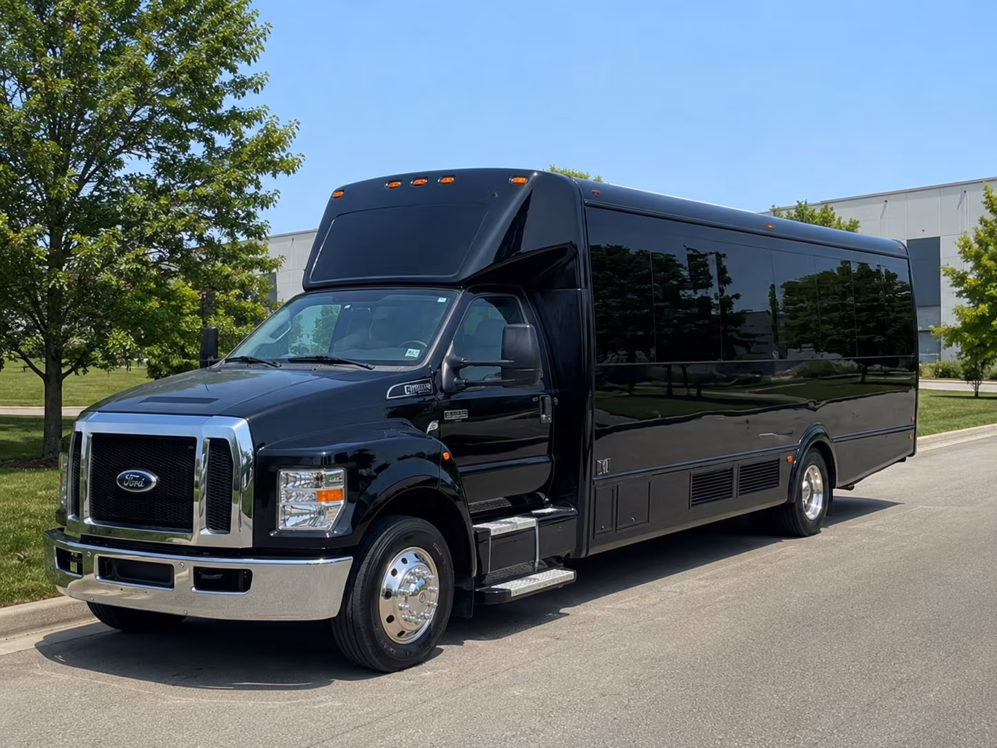 Orlando Birthday, Sweet 16, & Quinceañera Transportation party bus exterior