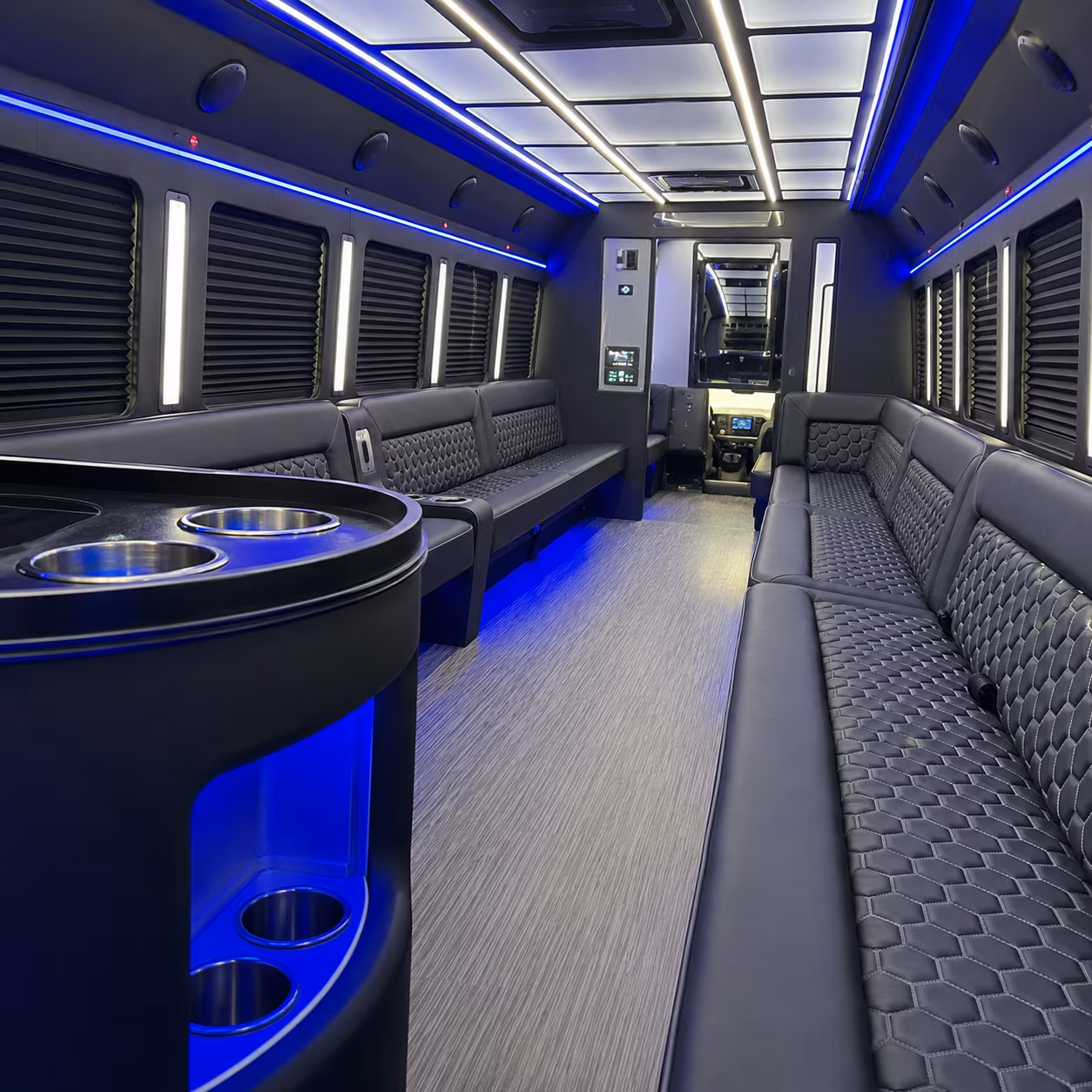 Orlando Concert & Music Festival Transportation party bus exterior