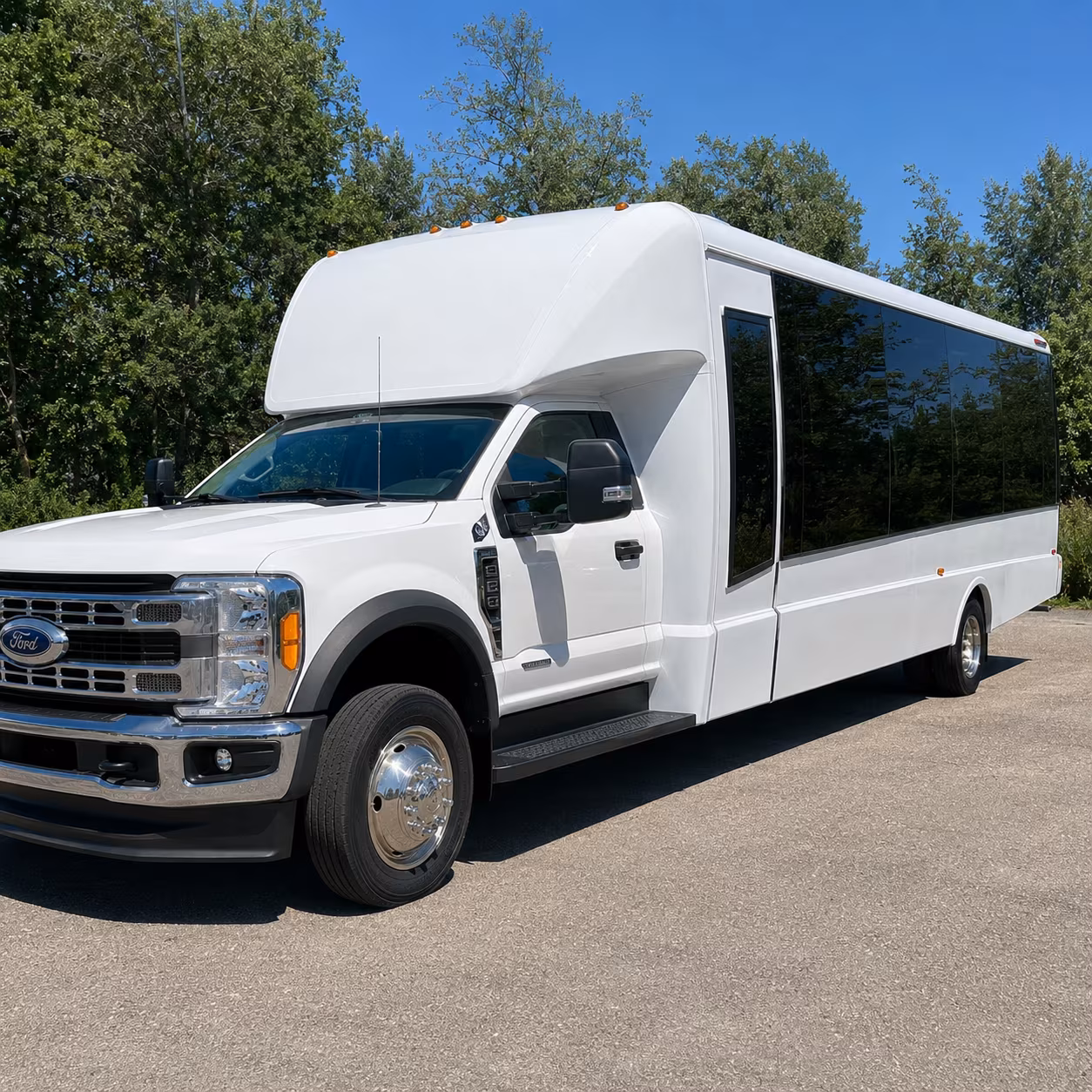 Orlando Corporate Transportation party bus exterior