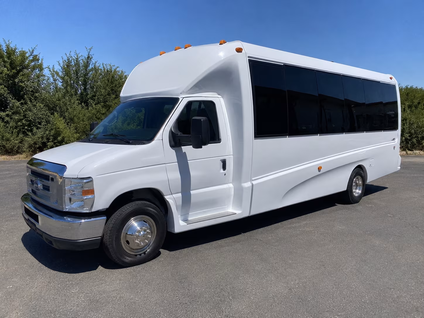 Orlando Private Event Transportation party bus exterior