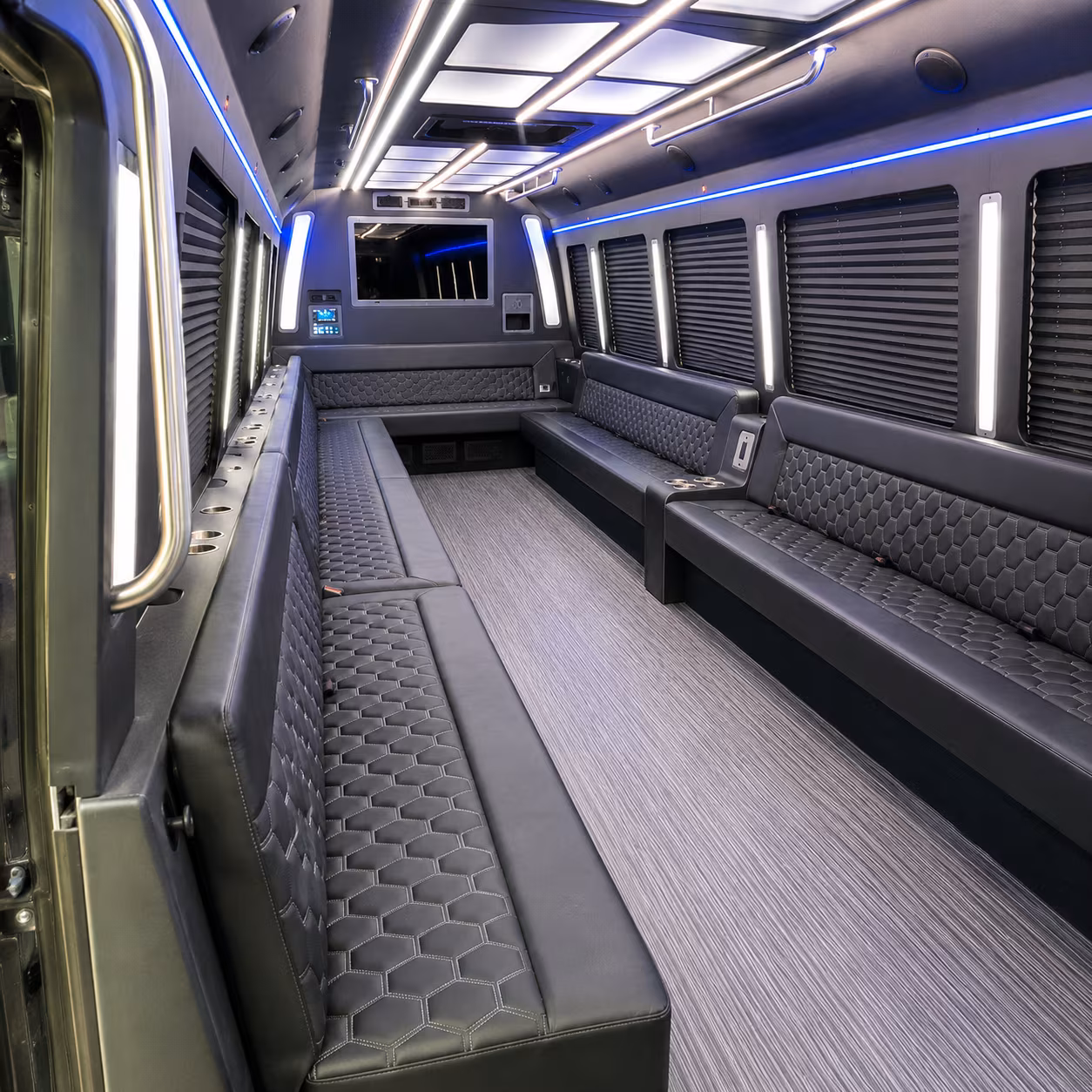 Orlando Private Event Transportation party bus exterior