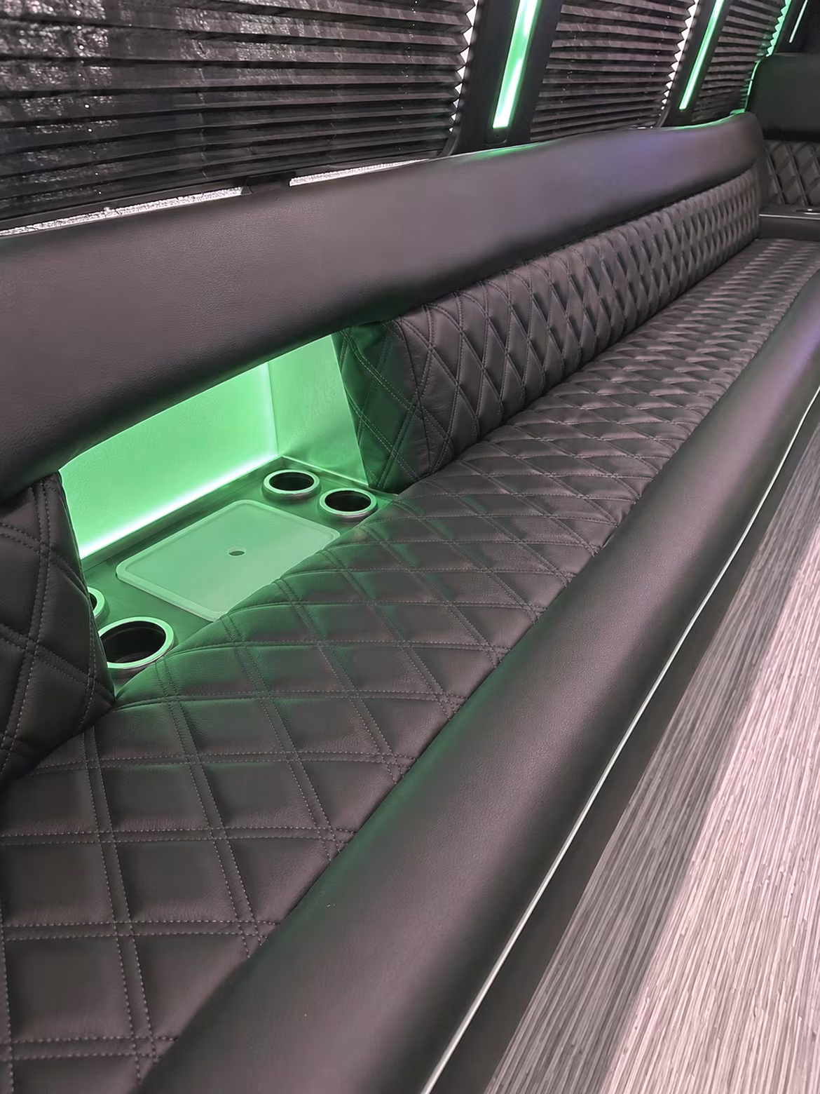 Orlando Private Event Transportation onboard seating