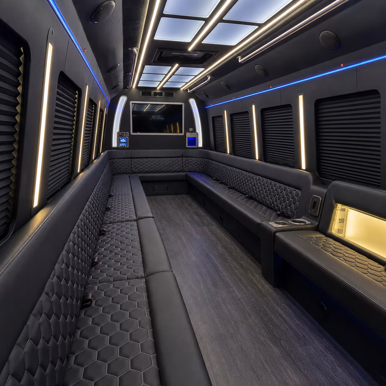 Orlando Prom & Homecoming Transportation party bus exterior