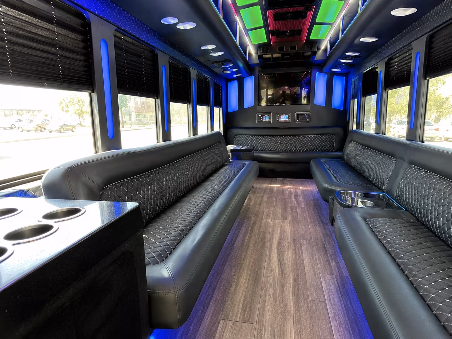 Orlando Prom & Homecoming Transportation onboard seating