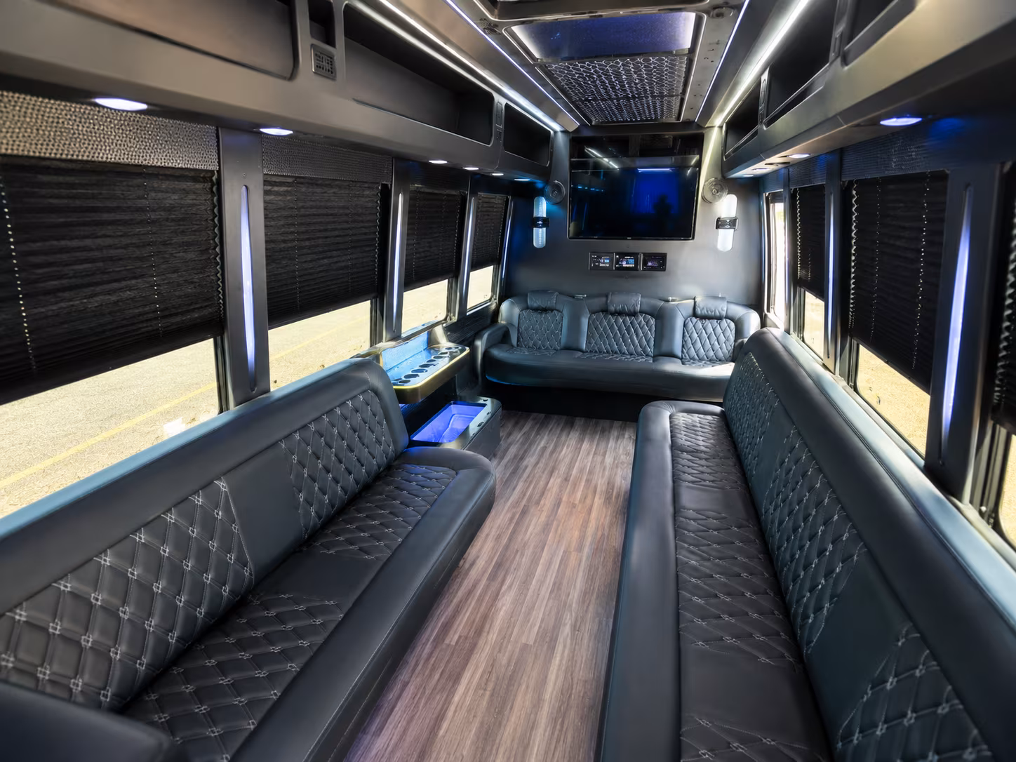 Orlando Prom & Homecoming Transportation party bus exterior