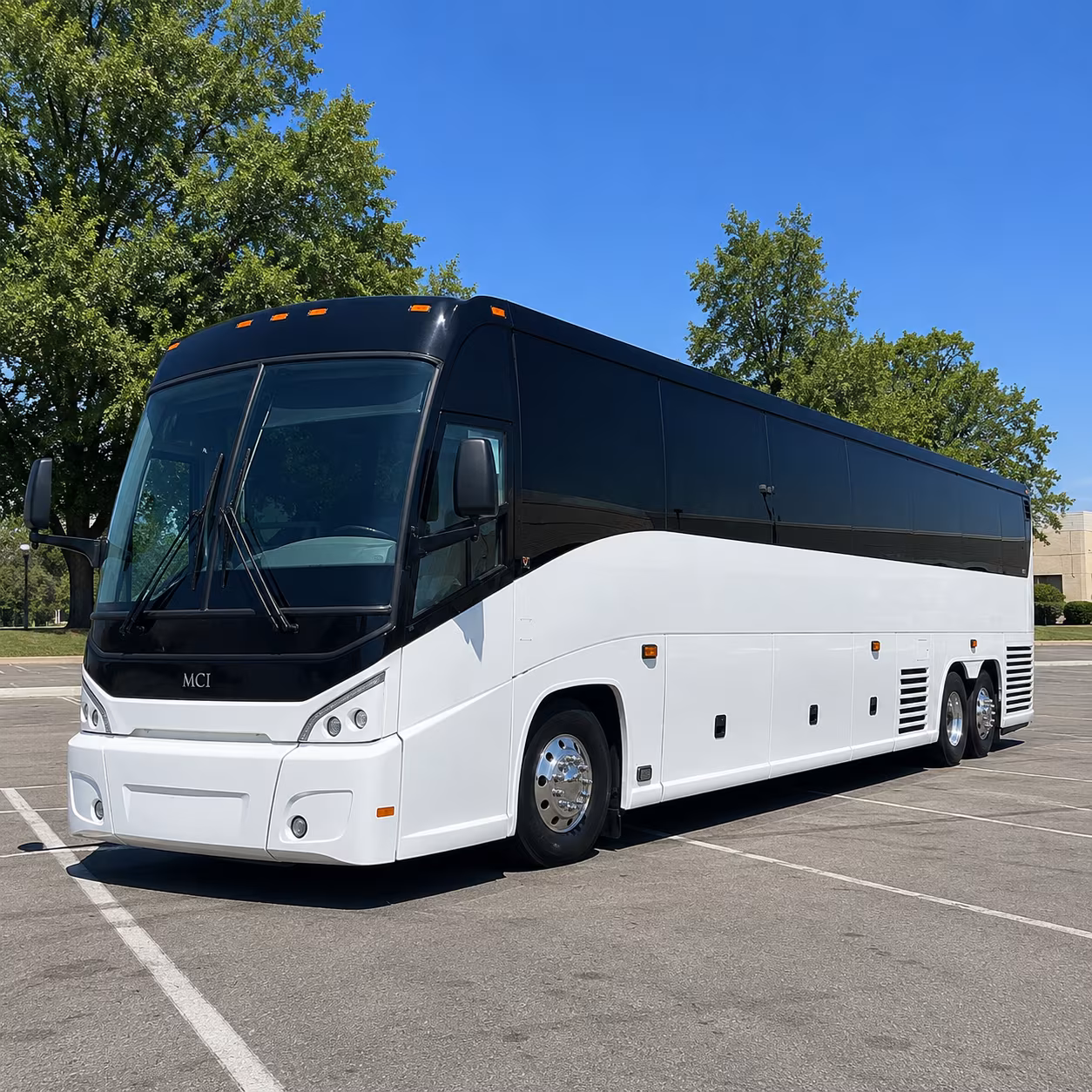 Orlando School Event Transportation party bus exterior