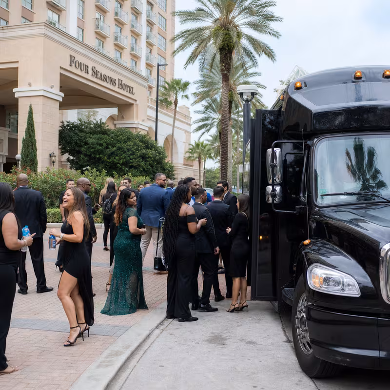 Private event transportation