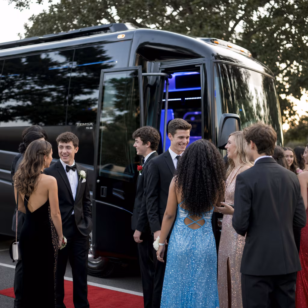 Orlando Prom Party Bus Rental