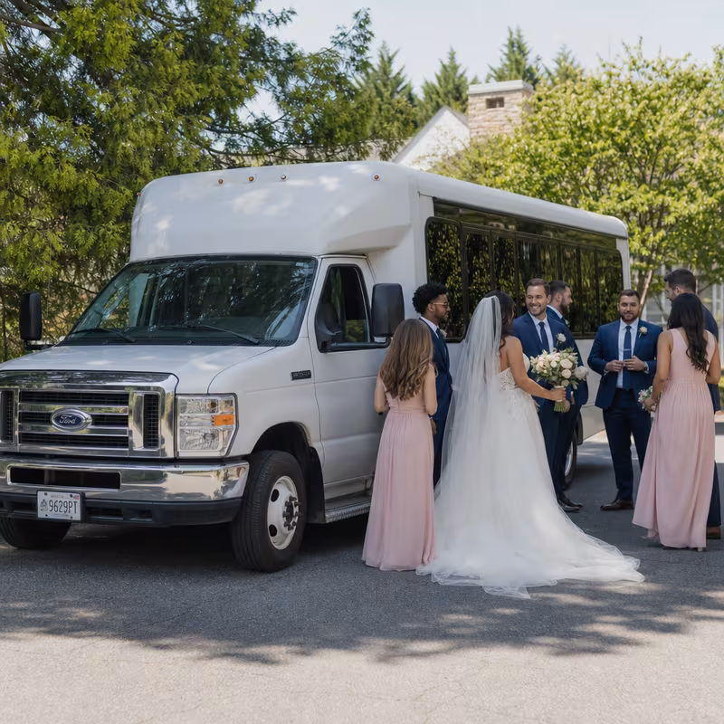 Orlando Wedding Transportation fleet vehicle